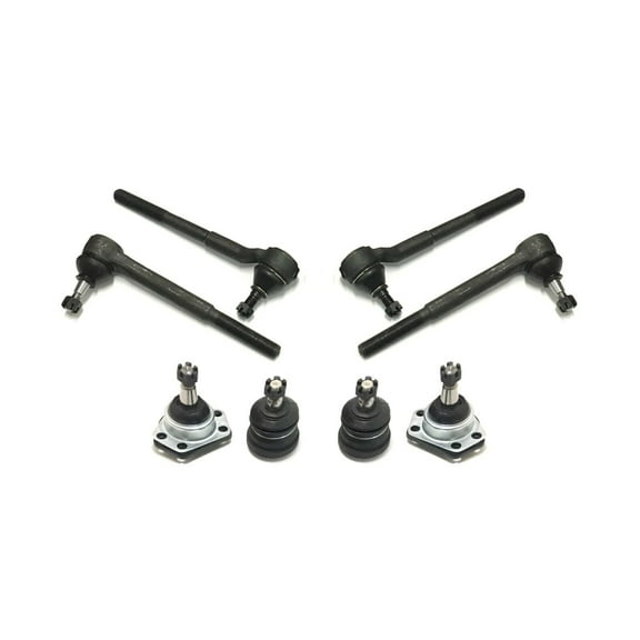 Front Inner Tie Rod Ends   Outer Tie Rod Ends   Upper Ball Joints   Lower Ball Joints Suspension Kit Fits Passenger Driver Side Fits select: 1982-1995 CHEVROLET S TRUCK, 1978-1987 BUICK REGAL