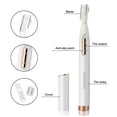 thumbnail image 6 of PRITECH Electric Eyebrow Trimmer Painless Facial Hair Remover for Chin Neck Upper Lip, Precision Shaver with Comb & Replaceable Blades, Battery Powered Portable for Body & Peach Fuzz, 6 of 7