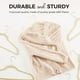 thumbnail image 3 of Perchas de terciopelo HOUSE DAY Premium, paquete de 50 unidades, antideslizantes, color beige, 3 of 9