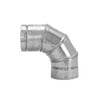 Selkirk 103230 Gas Vent 90-Degree Elbow, Type B, Adjustable, 3-In. - Quantity 1