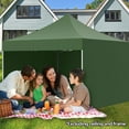 thumbnail image 1 of Jardín al aire libre Oxford Gazebo Carpa para fiestas Carpa para bodas Panel lateral con dosel 3x3x2M Muyoka Deportes, 1 of 5