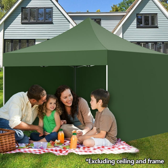 Jardín al aire libre Oxford Gazebo Carpa para fiestas Carpa para bodas Panel lateral con dosel 3x3x2M Muyoka Deportes