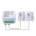 thumbnail image 1 of Medidor de Energía Inteligente Tuya WIFI Bidireccional de 2 Canales con Pinza Transformadora de Corriente, Monitor de Potencia Mediante Aplicación, 80 A, 110 V/240 V, 1 of 5