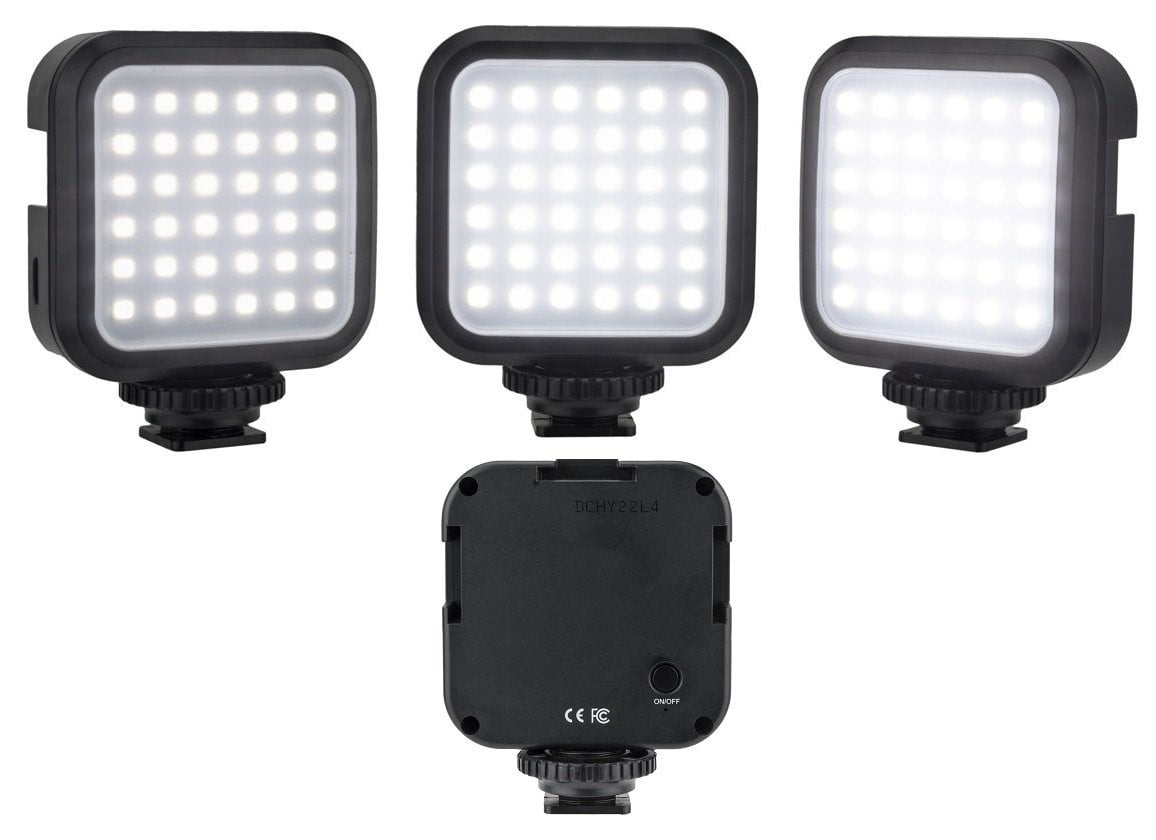 LED Video Light Kit For Panasonic HC-WX970 HC-VX870 HC-V770 HC 