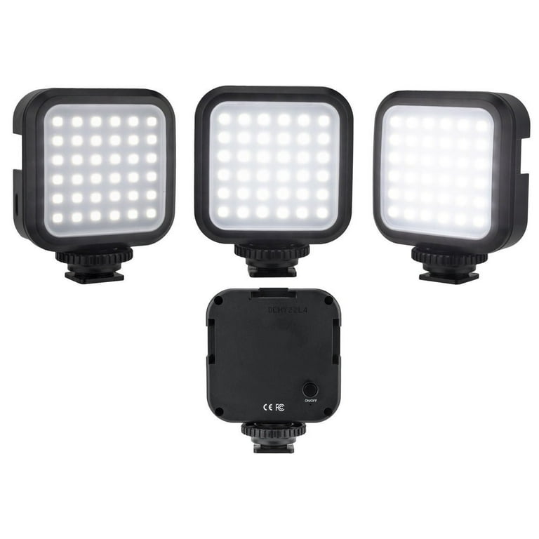 LED Video Light Kit For Panasonic HC-WX970 HC-VX870 HC-V770 HC