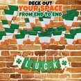 thumbnail image 4 of Fun Express 100 feet Irish Flag Pennant Banner, Ireland and St. Patrick's Day Hanging Party Decor, 4 of 6