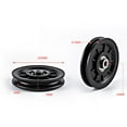 thumbnail image 7 of Fitness Bearing Pulley Wheel Bearing Pulley Wheel Replacement Easily Install Accessories Part for Cable Machine Pulley System 10cm, 7 of 7