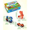 thumbnail image 6 of Vanmor Wooden Train Set for Toddlers - Snap-Connection Animal Trains, Magnetic Alphabet Train Learning Toys, STEM Preschool Toys, ABC and Animal Play Set for Kids Ages 3-5 Christmas Gifts for Kids, 6 of 9
