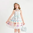 thumbnail image 2 of Robe Bébé Fille Bière Festival Soubrette Dentelle Princesse Robe Filles, 2 of 9