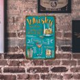 thumbnail image 3 of Letrero De Metal, Cartel De Anuncios De Bebidas, Placa De Hojalata Retro, Placa De Bar De Arte De Pared Para La Habitación Del Hogar Likrtyny  Arte Deco, 3 of 9