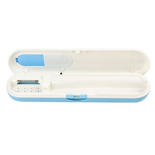 Desinfectante para cepillos de dientes, caja esterilizadora para cepillos de dientes UV Desinfectante para cepillos de dientes UV Esterilizador para cepillos de dientes compacto y liviano