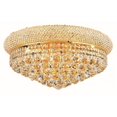 thumbnail image 1 of Elegant Lighting Primo 20" 10 Spectres de Lumière Cristal Flush Mount, 1 of 1