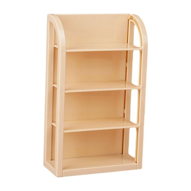Estante de Tienda en Miniatura Perfecl 1:12 Color Madera Clara