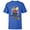 Royal, variant on Soccer Bart Simpson Springfield Victory - Short Sleeve T-Shirt for Kids - Customized-Athletic Heather
