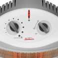 Sunbeam SQH310 Infrared Large Room Electric Tower Quartz Heater, White