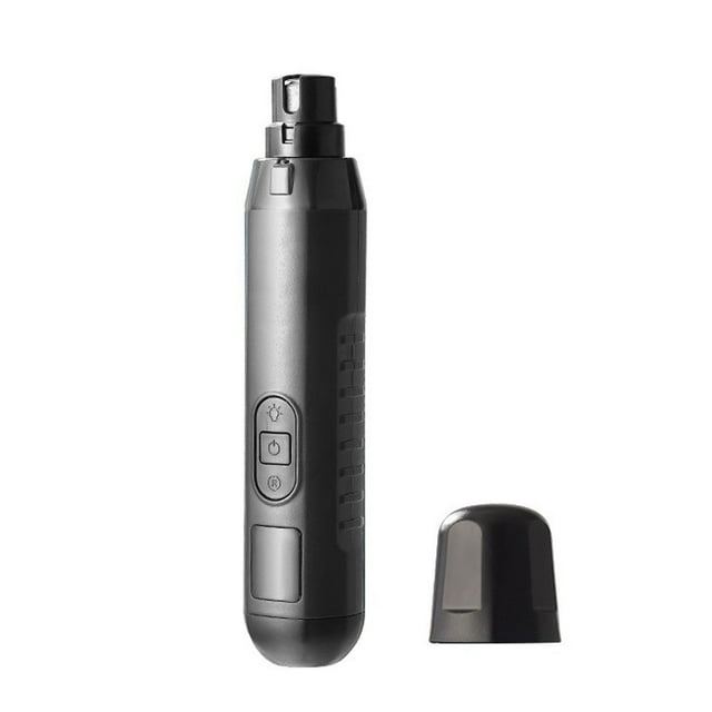 USB Rechargeable Nail Grinder With LED Light 5 Adjustable Speeds Quiet Trimming For Cats And Small Animals