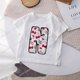 thumbnail image 1 of Camiseta de Hello Kitty para niños y niñas, playera Kawaii con combinación de letras y nombres, ropa informal con dibujos animados de Anime, 1 of 4