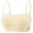 White, variant on Tube Top Wireless Bras for Women Design One-Piece Gathers Push-Up Full Coverage Comfortable Daily Wear Supportive No Underwire Lingerie