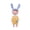Yellow, variant on Primo Passi Metoo Angela Plush Doll, 13" Soft Stuffed Bunny Doll, Yellow