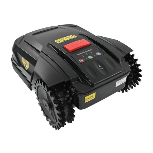 Lawn Mower, EU Plug 110-220V Remote Control Rechargeable Intelligent Lawn Mower For Garden