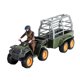 thumbnail image 1 of 1 juego de simulación de conductor de granja modelo de motocicleta juguete realista Mini adorno de granja, 1 of 5