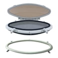 thumbnail image 4 of Dickly Port Hole Oval Porthole Water Resistant Sturdy Replacement Accessory Adjustable Type B, 4 of 9