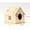 Beige, variante sur Balançoire d'Élevage pour Perroquet en Bois Franc, Habitat de Petite Volée, Oiseau Litté pour Tourterelles et Perruches