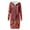 Red, variant on Fiaer Winter Jackets for Women Warm Thermal Floral Printed Plus Size Long Hoodie Full Zip up Hooded Sweatshirts Casual Fashion Drawstring Hooded Tops with Pocket Red XL