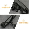 thumbnail image 3 of HIAKDOFT Sangle de Cou en Peluche Noire pour Saxophone, Sangle Rembourrée Douce Réglable pour Sax Alto et Ténor, 3 of 8