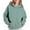 Green, variant on Gkeoshab Sweaters for Women Womens Oversized Hoodies Fleece Sweatshirts Fall Fashion 2026 Pullover Sweaters Winter Clothes Dark Blue L