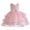 Pink, variant on Reduce!Herrnalise Toddler Kids Girls Princess Dresses Tulle Dress Middle-aged Children's Sleeveless Embroidery Mesh Gauze Dress Red