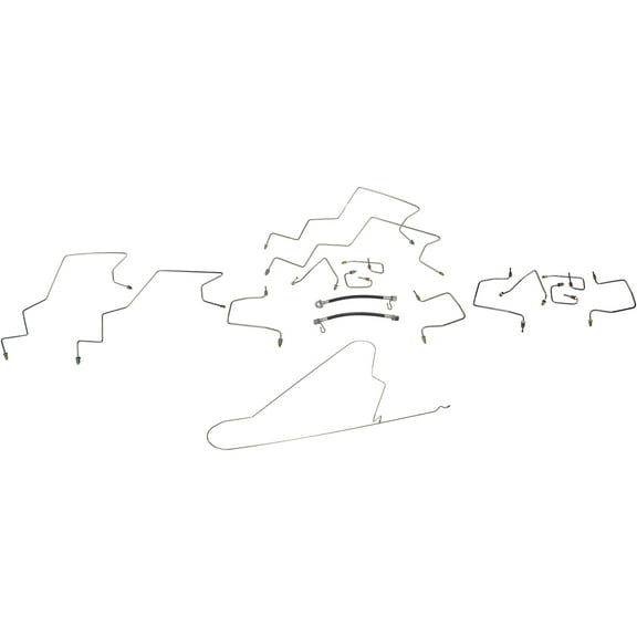 Dorman 919-030 Stainless Steel Preformed Brake Line for Specific Dodge Models (OE FIX)