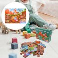 thumbnail image 6 of 1 Set Fox Secret Puzzle Paper Puzzles for Toddlers Paper Puzzles for Toddlers Preschool Puzzles, 6 of 8