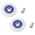 thumbnail image 3 of Ana Wheels Door Rollers Pulleys Roller Wheel Shower Door Sliding Steam Cabin 26~29mm Cabinet Glass Door High Quality Home Decor, 3 of 10