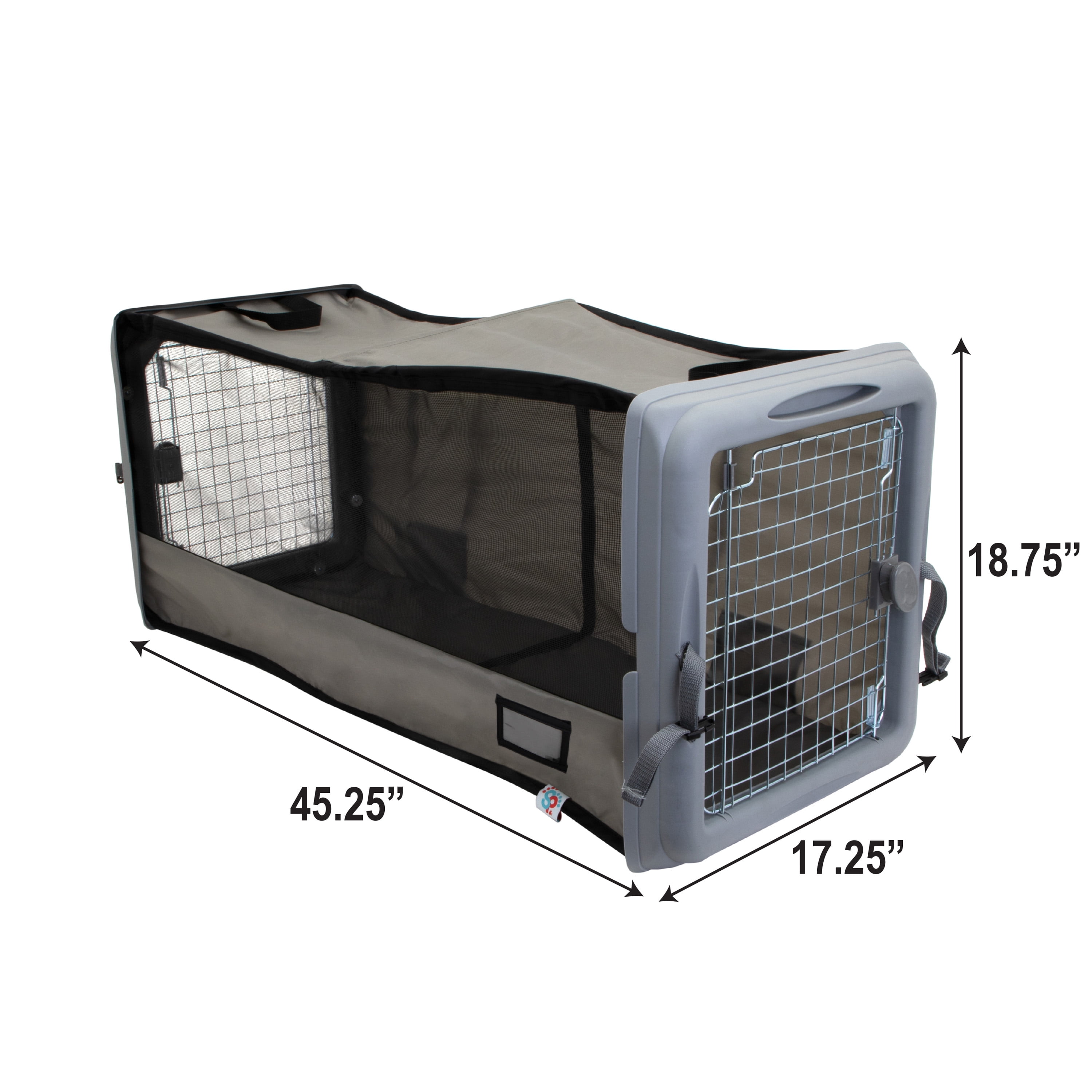 Sport Pet Car Seat Pet Crate with divider