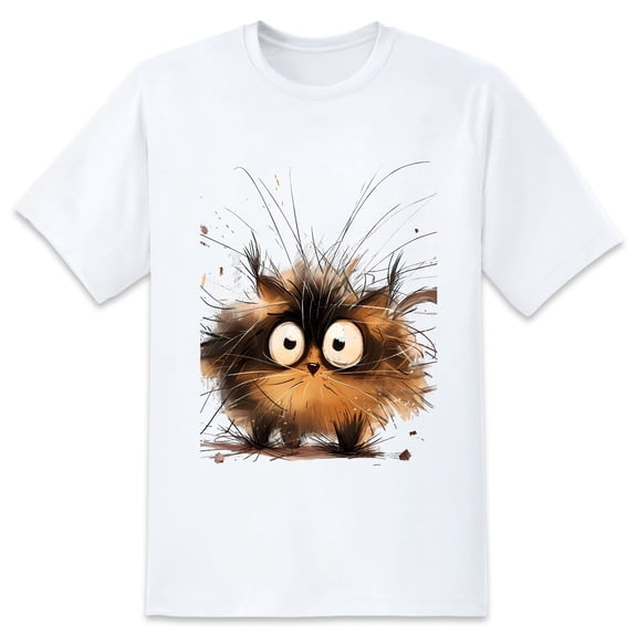 Men's Graphic TeeCat (24) Letter Print T-Shirts Round Neck Short Sleeves Sizes XS-5XL Summer Daily Casual Tops