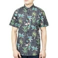 thumbnail image 3 of Visive Men's Stylish Hawaiian 2 Pack Button Down Short Sleeve Shirt - For Big & Tall Men - Up Fun Aloha Shirts for Casual and Party Wear - Diverse Prints for Every Occasion - Durable & Fashion-Forward, 3 of 8