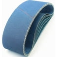 thumbnail image 3 of Bandas abrasivas, 100 x 610 mm, grupo de bandas abrasivas, 3 bandas abrasivas 40/60/80/120 para lijadoras de banda. Para desbaste, decapado y pulido (12 piezas). JAMW Sencillez, 3 of 5