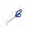 thumbnail image 5 of EXLEAF 2026 New Extra Long Thick Toe Nail Scissors - Nail Scissors - Long Handle Sharp Nail Scissors Cut Nails & Toenails 1Pc - Blue, 5 of 5