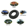 thumbnail image 3 of 2PCS 15x6.00-6 Inner Tubes Heavy Duty Shock Absorption Rubber Inner Tube for Snow Blower Go Kart Cart UTV Parts, 3 of 7