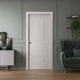 thumbnail image 2 of Sliding Pocket Door 32 x 84 inches | SELECT 3329 White | Kit Rail Hardware | Solid Wood Interior Bedroom Doors, 2 of 5