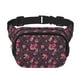thumbnail image 1 of Fotbe Rose Mix Leopard 2 Cangurera Cuadrada con Estampado de Doble Capa, Bolsa de Cintura Ajustable Mini para Hombres y Mujeres, 1 of 9