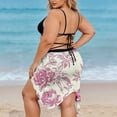 thumbnail image 4 of Summer Swimsuit for Women Plus Size Beach Dress Cover-Up Elastic Waist Skirt Lightweight Dress, 4 of 9