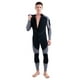 thumbnail image 2 of Traje de neopreno Irfora Traje de neopreno de 3 mm para hombres Traje de buceo de cuerpo completo con cremallera frontal para Snorkel Surf Buceo Natación, 2 of 5