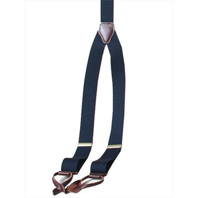 Scully RW040S-NAV-ONE Mens Elastic Y-Back Rangewear Suspender, Navy, One Size
