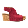 thumbnail image 2 of Corkys Footwear Womens Frisky Wedge - Featuring a 2.5-Inch Heel, A Lightweight Cork Heel, Adjustable Ankle Strap, and All-Day Comfort for Effortless Style, 2 of 11