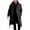 Dark Gray men jackets, variant on Men Wool Pea Coat Winter Warm Coat Solid Trendy Formal Double Breasted Business Overcoat Wool Slim Top Coat Lapel Black L