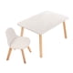 thumbnail image 1 of Mesa Rectangular - Silla Frankfur (Blanco), 1 of 2