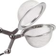 thumbnail image 3 of EIGTHTAIL Snap Ball Tea Strainer  3 Pcs Premium Stainless Steel Tea Infuser with Handle for Loose Leaf Tea Fine Mesh Tea Balls Filter Infusers, 3 of 7
