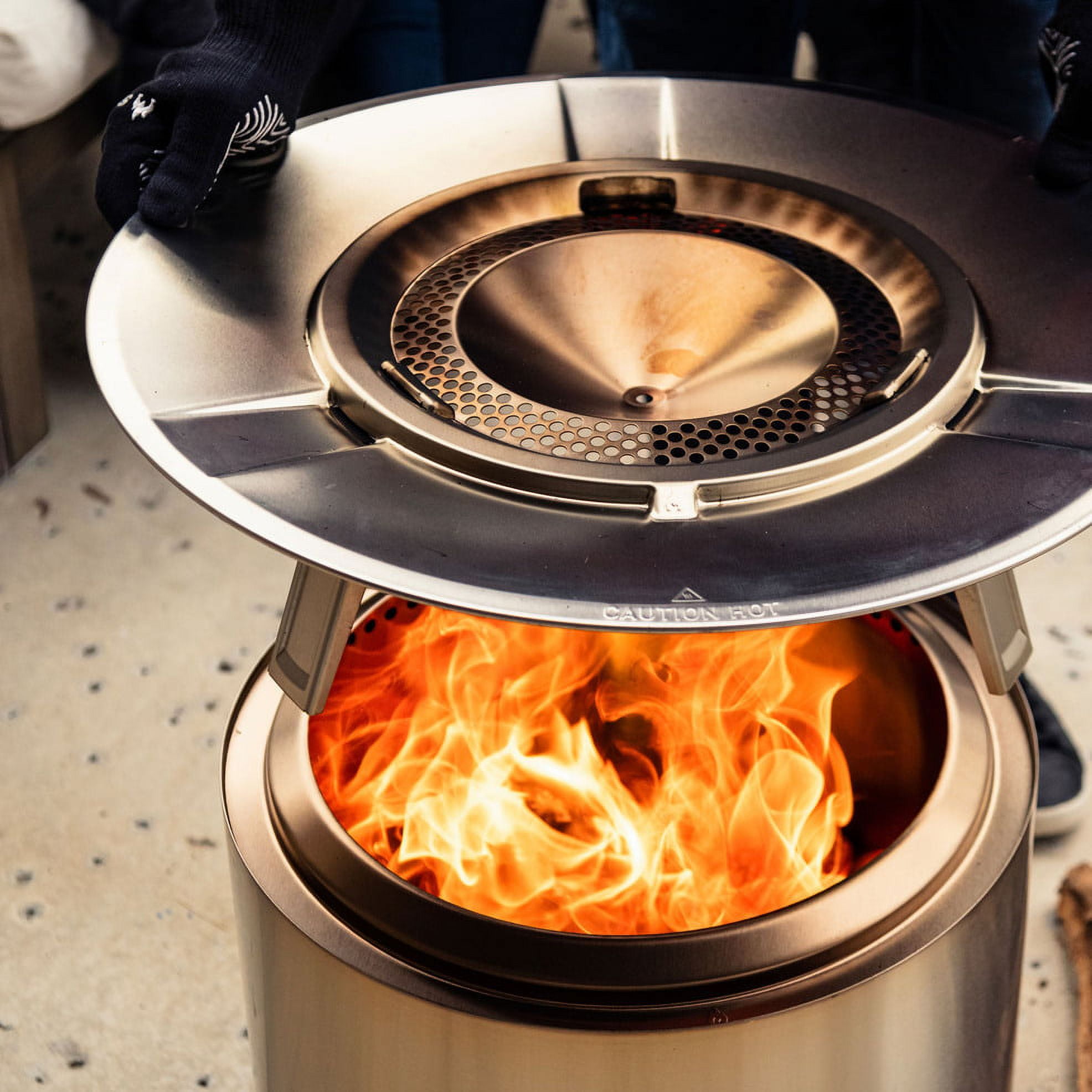 solo Stove レンジャー ヒートディフレクター付 Solo Stove Ranger Heat Deflector with HUB, Accessory for